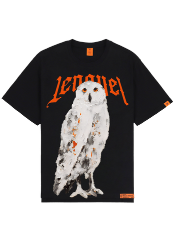 Owl Black T-Shirt