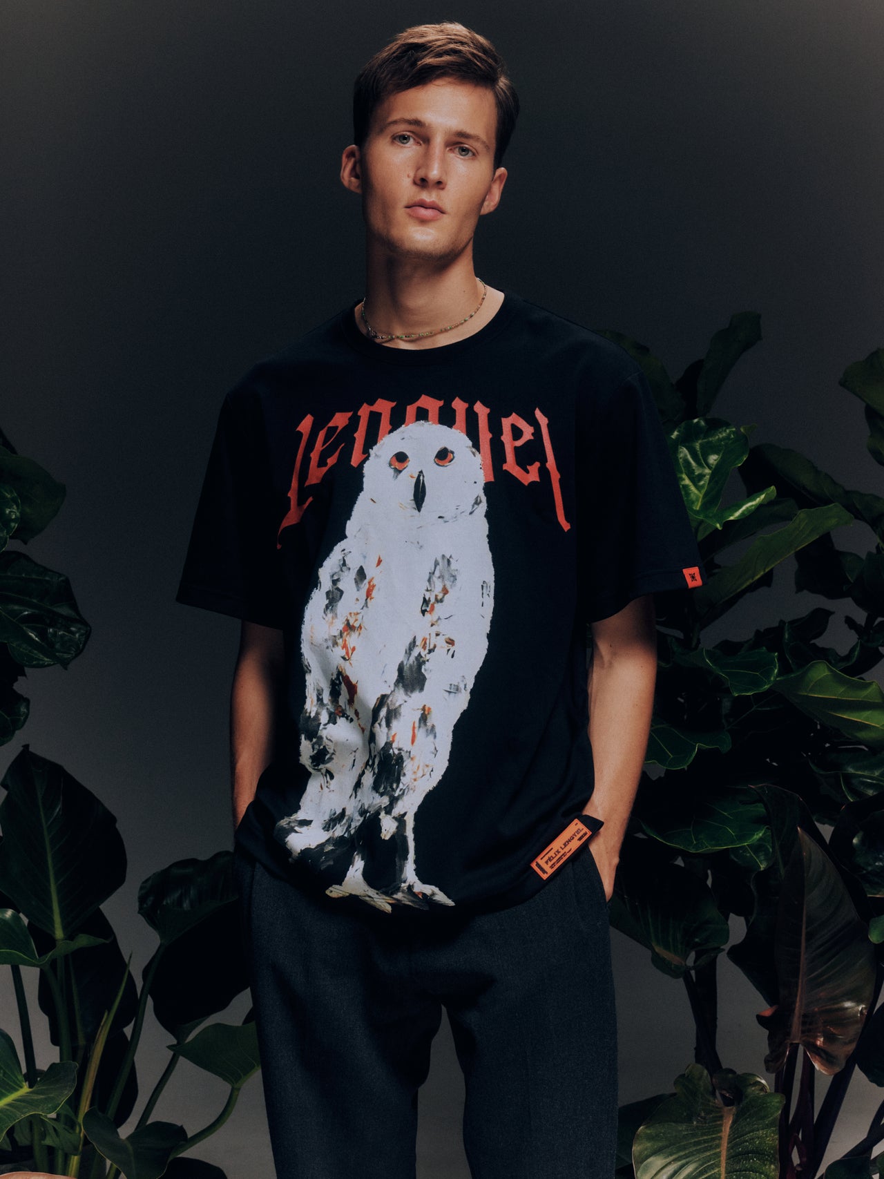 Owl Black T-Shirt