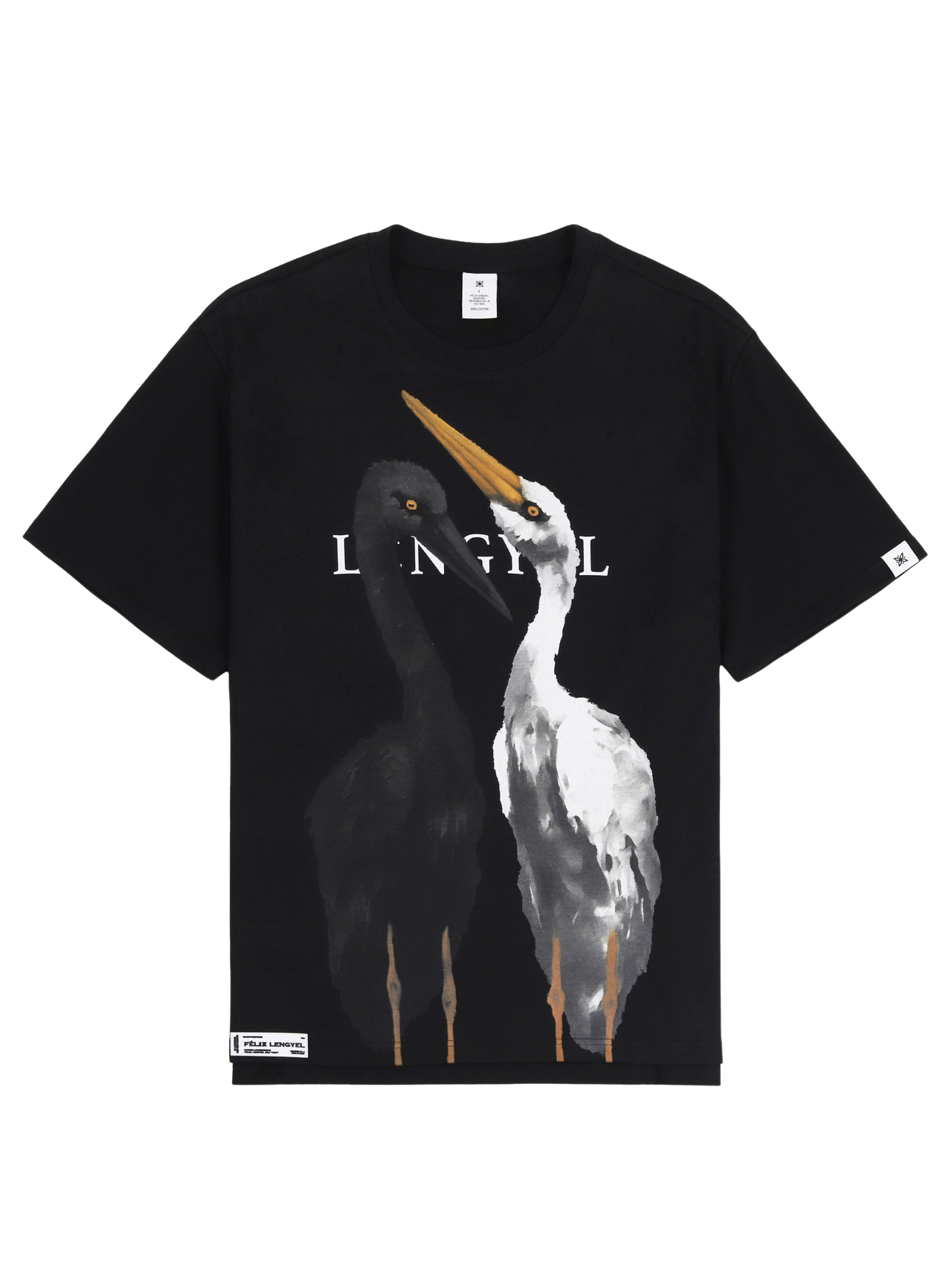 Black Crane T-Shirt