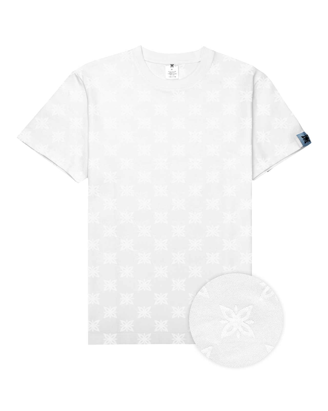 All Over Monogram Pique Tee